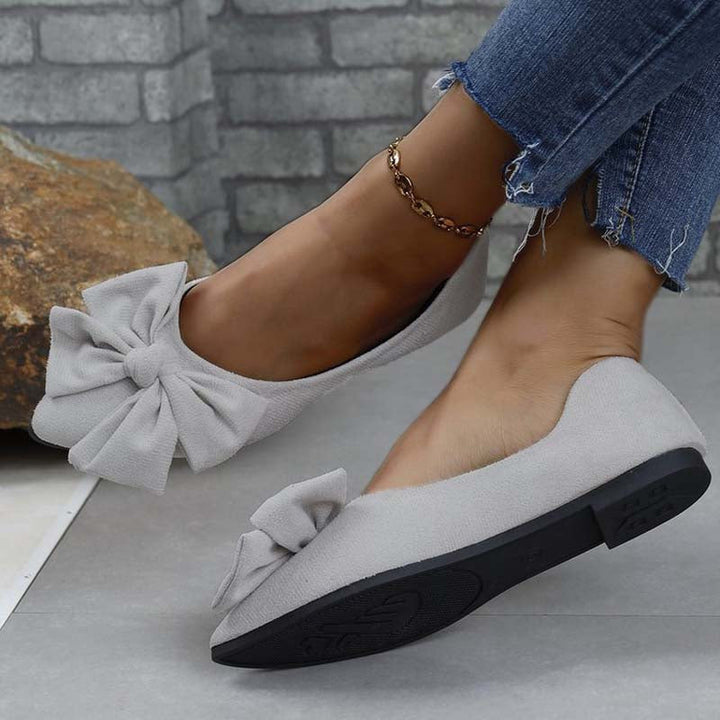Levoire | Classiques Chaussures À Semelle Plate À Bout Pointu Et À Lacets Pour Femmes