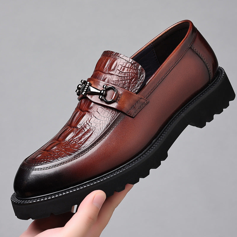 Levoire | Mocassins en cuir pour hommes élégants Donnelbraun Une taille Plus grande