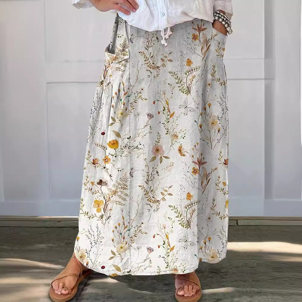 Levoire | Jupe Maxi Fleurs 2
