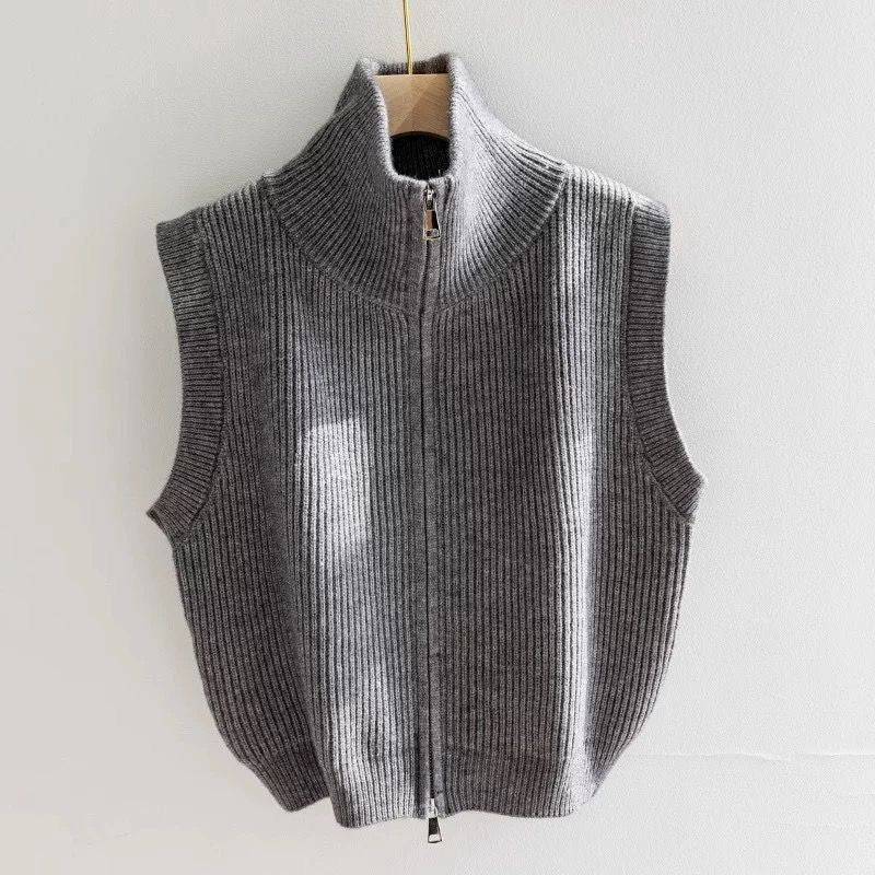 Levoire | Gilet En Maille Chaud Sans Manches