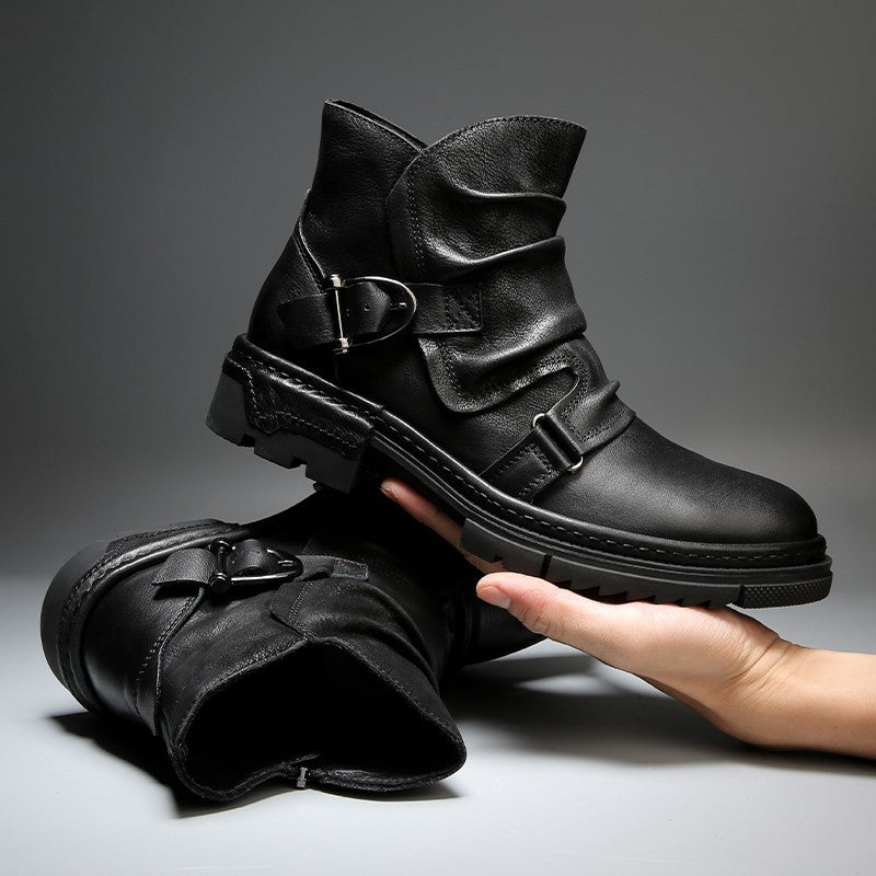 Levoire | Chaussures Zippées Confortables Avec Boucle