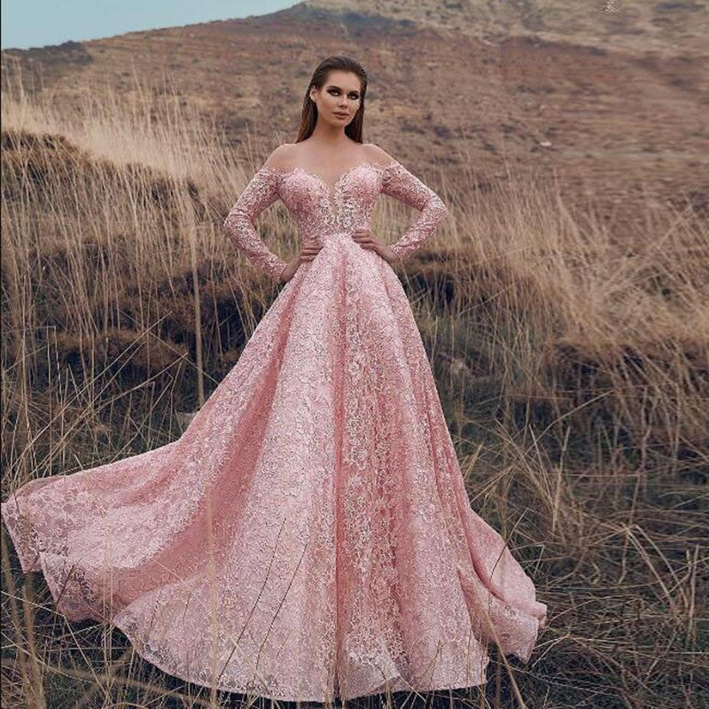 Levoire | Glamouröös Grande Jupe Facile Robe Longue