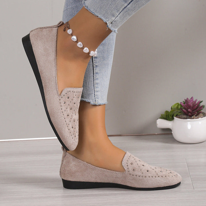 Levoire | Chaussures Décorées Avec Des Pierres Strass