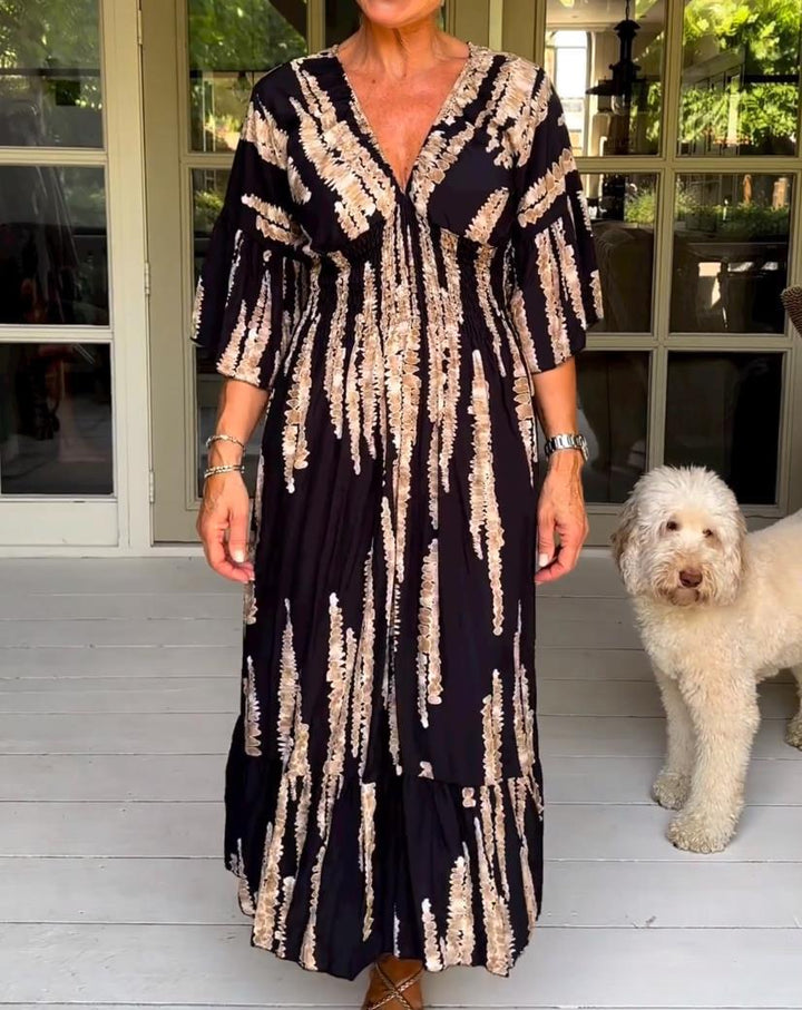 Levoire | Jupe à fleurs pour femmes Robe Fleurs Mi-longue Jupes Noir