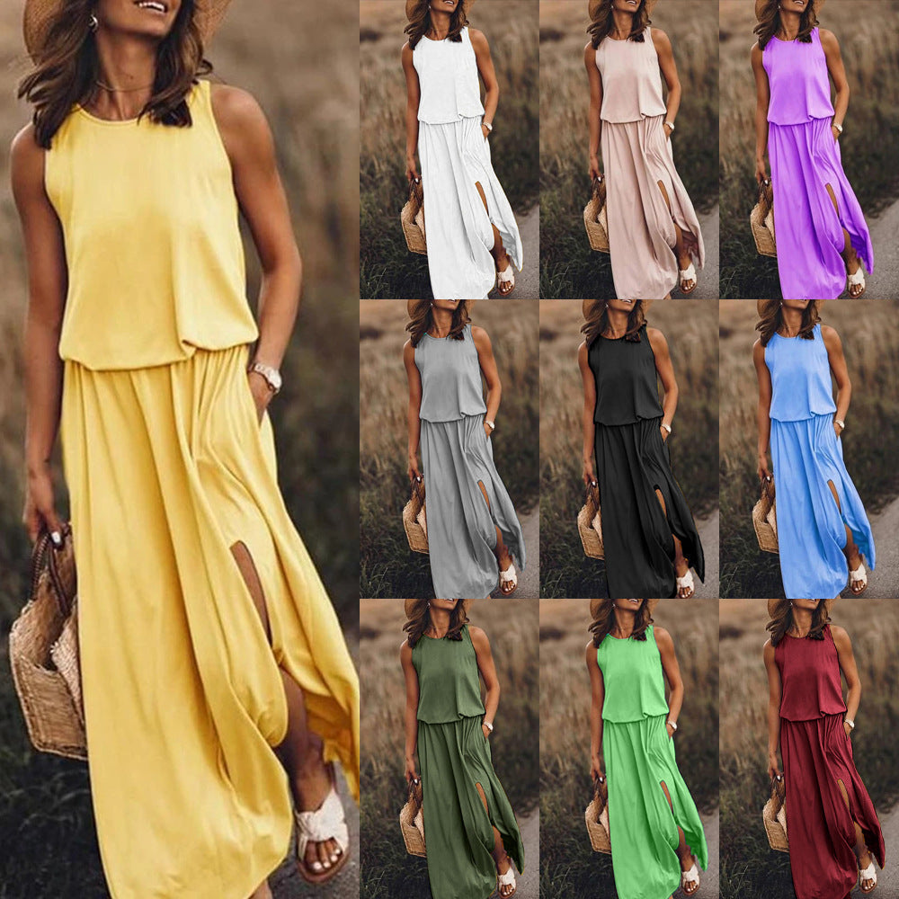 Levoire | Robe Rayée Unie Chic Hihaton