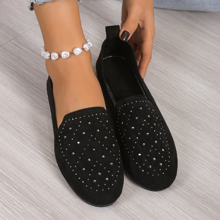 Levoire | Chaussures Décorées Avec Des Pierres Strass