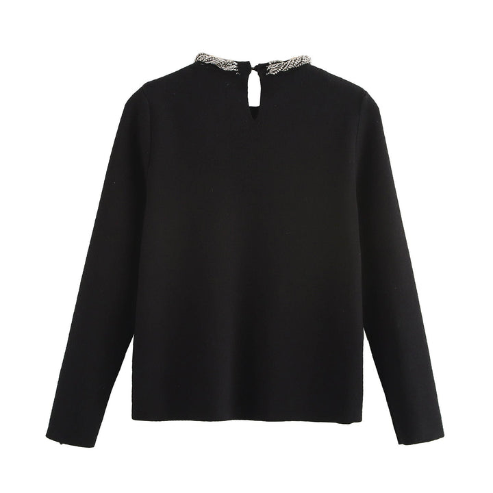 Levoire | Mode Pull en maille Haut Col Décor