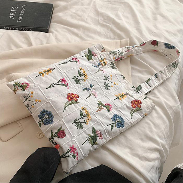 Levoire | Sac Avec Fleurs Brodées