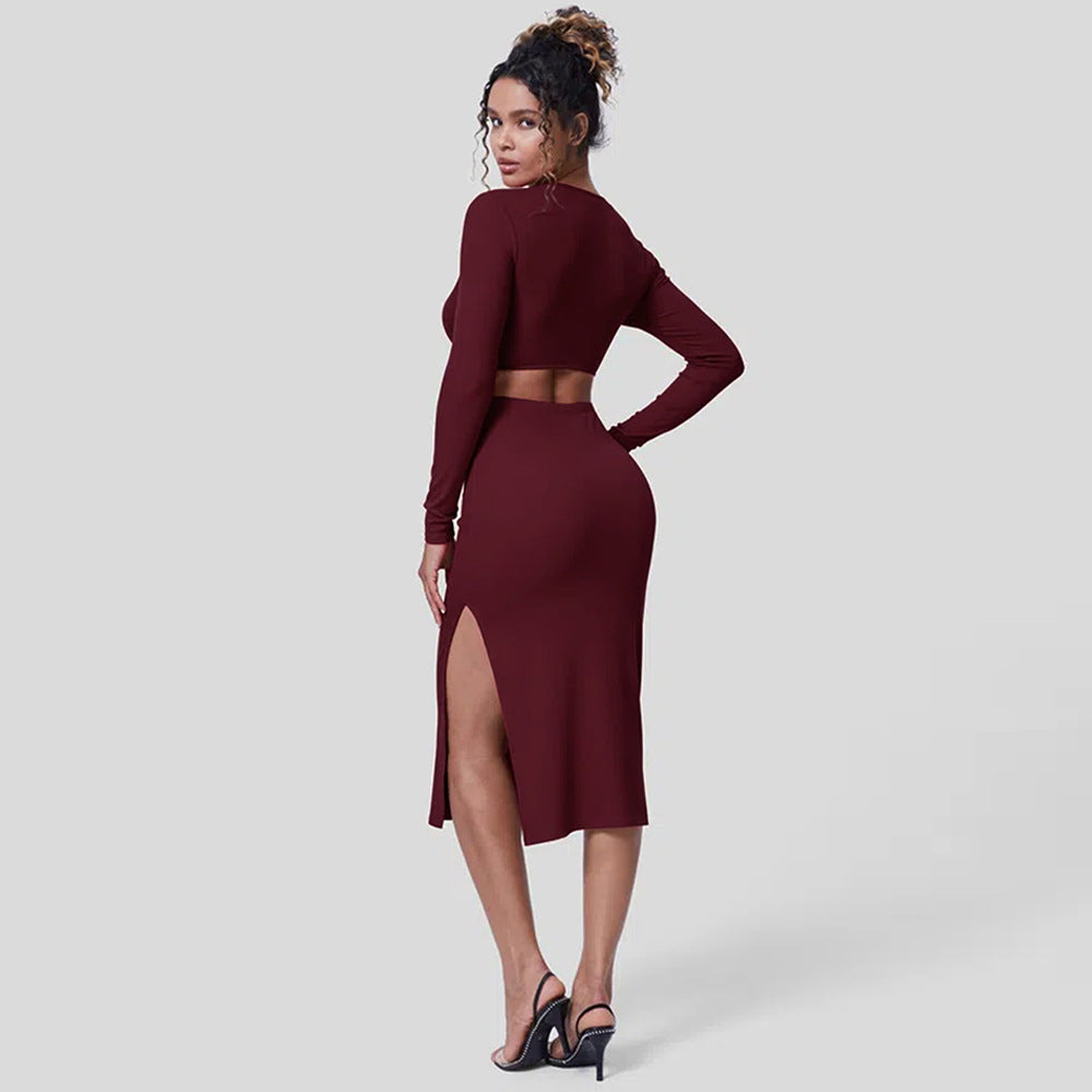 Levoire | Élégant Robe bodycon à manches longues