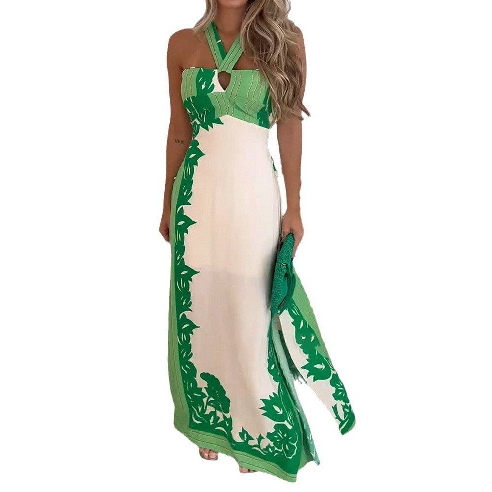 Levoire | Robe de plage longue imprimée relaxante