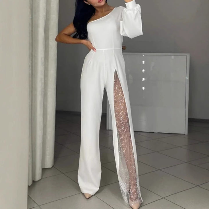 Combinaison élégante pour femme avec des détails de transparence excitants Levoire
