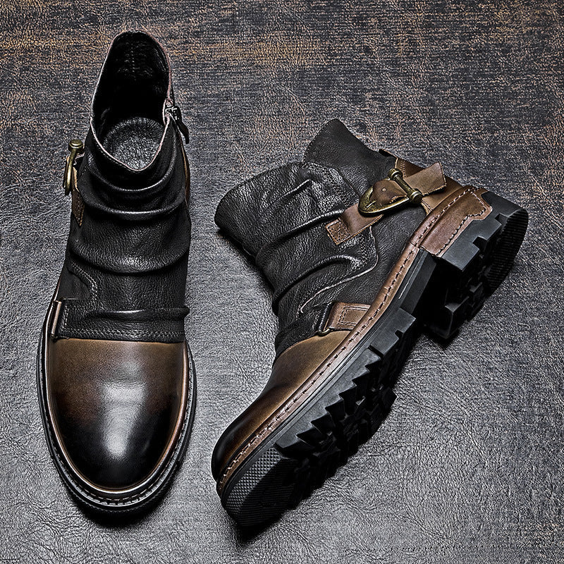 Levoire | Chaussures Zippées Confortables Avec Boucle