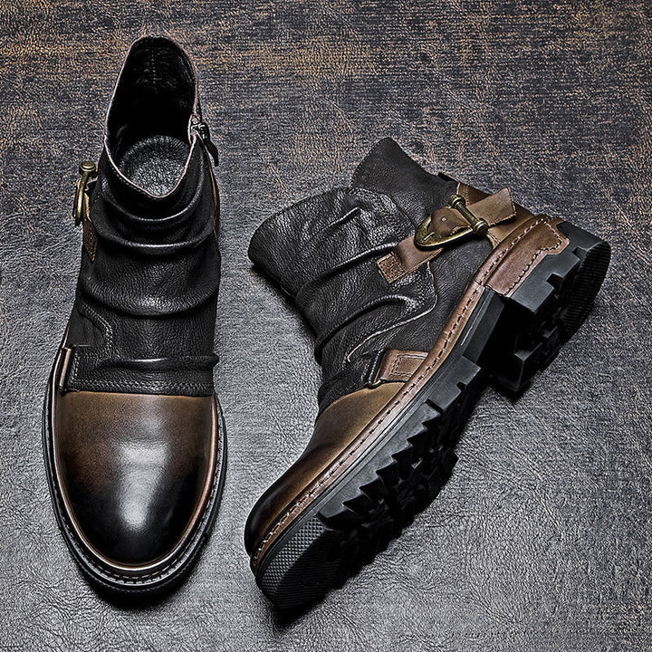 Levoire | Chaussures Zippées Confortables Avec Boucle