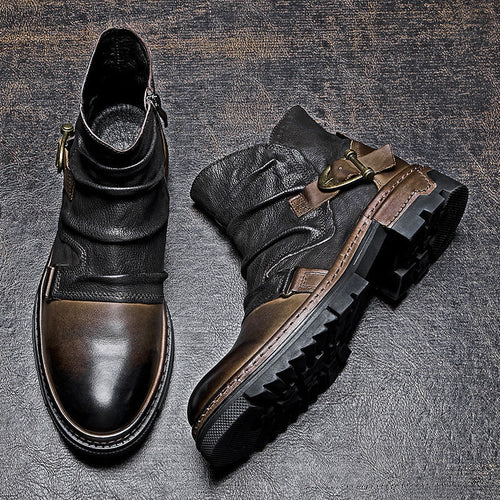 Levoire | Chaussures Zippées Confortables Avec Boucle