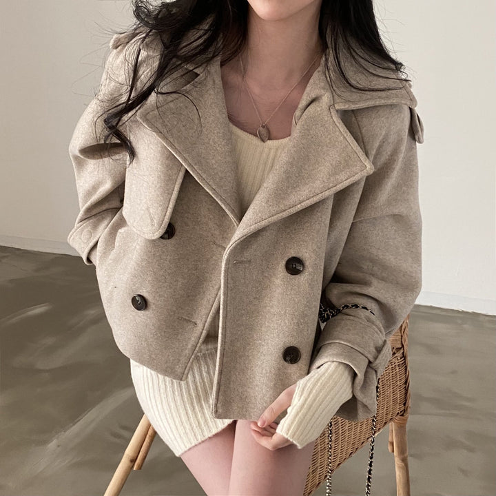 Levoire | Manteau d'automne élégant pour femmes Beige One size fits all