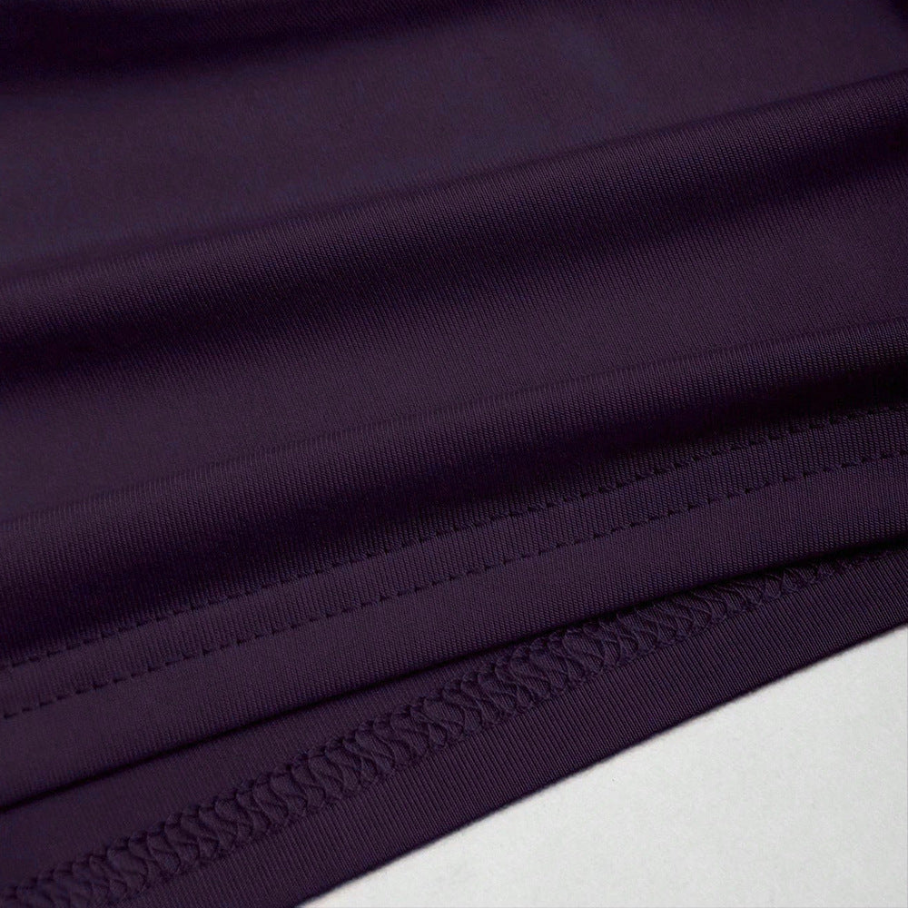 Top court pour femmes avec un design halter à la mode et une bande de lien chic Levoire