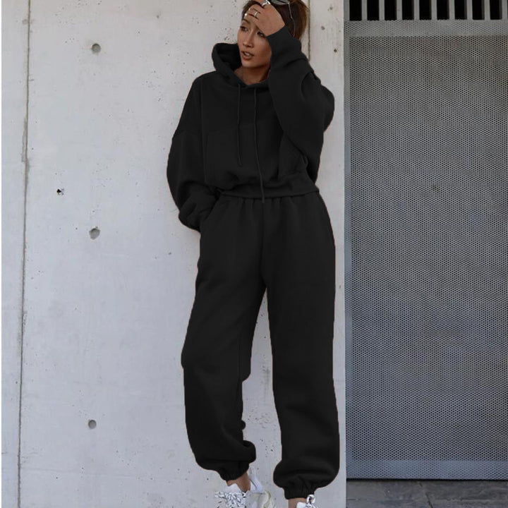 Levoire | Veste de course Sweat à capuche Tenue de sport noir