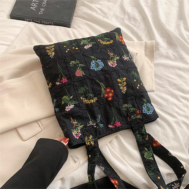 Levoire | Sac Avec Fleurs Brodées