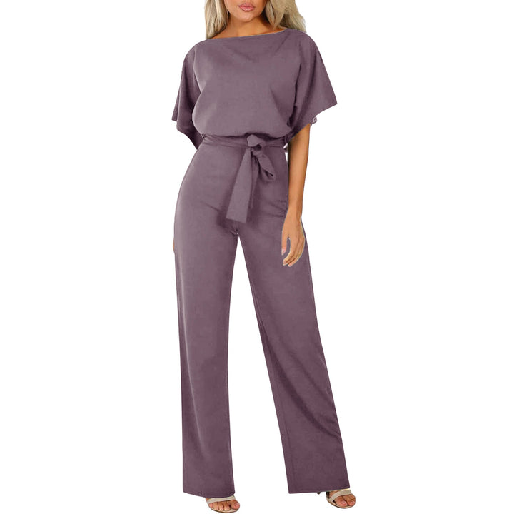 Levoire | Robe col bateau chic Lilas