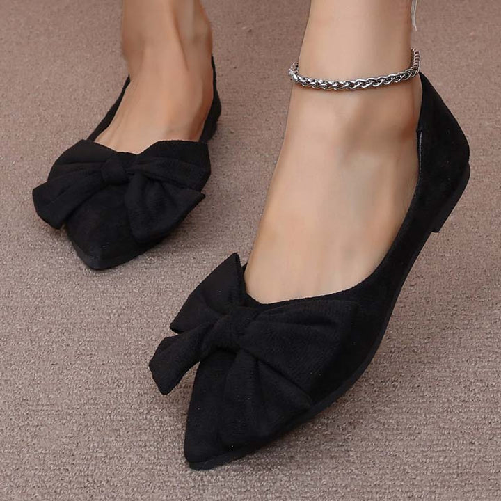 Levoire | Classiques Chaussures À Semelle Plate À Bout Pointu Et À Lacets Pour Femmes