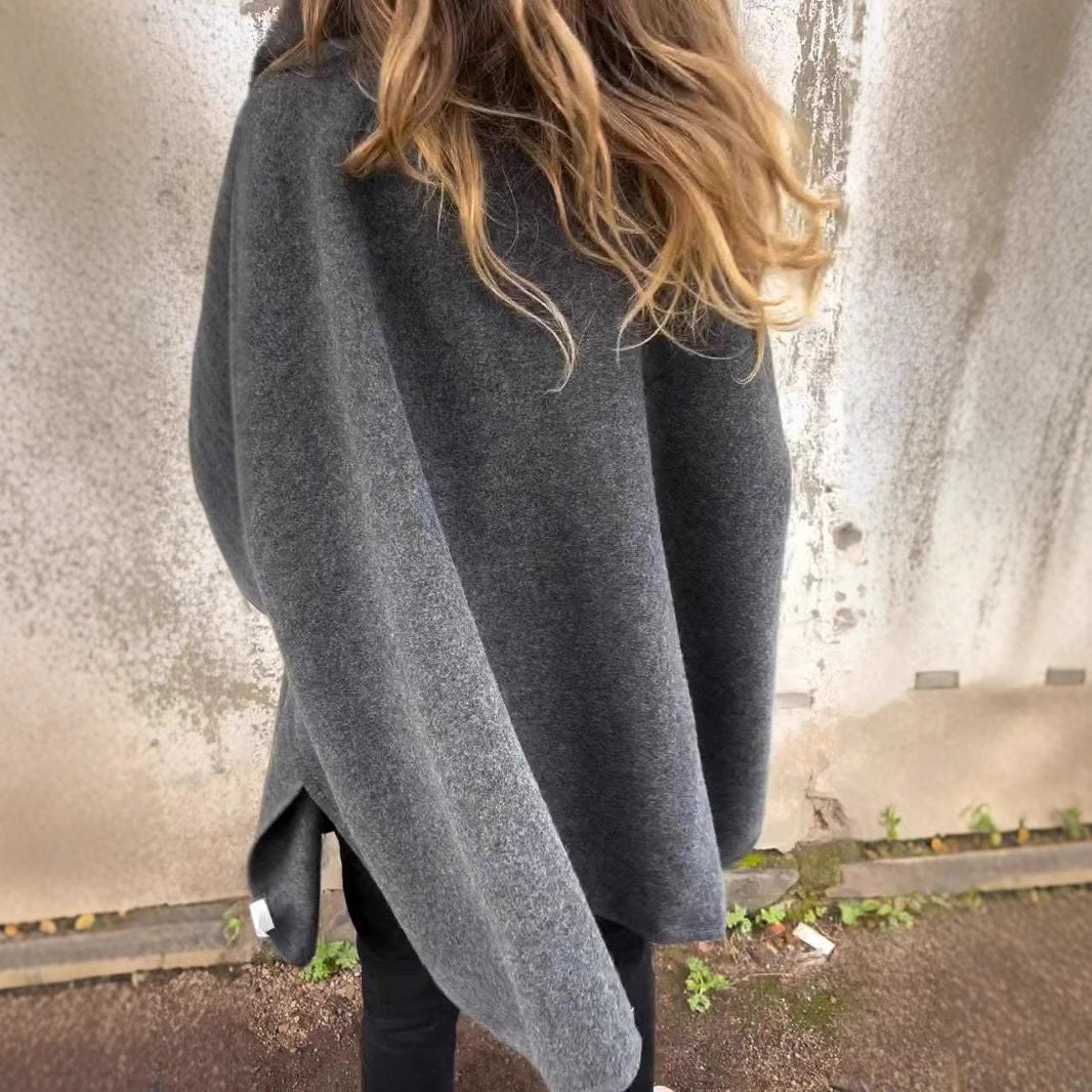 Veste de transition élégante pour femmes avec col en fausse fourrure luxueux Levoire