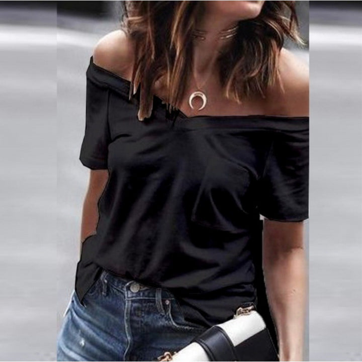 T-shirt femme à épaules dénudées Levoire