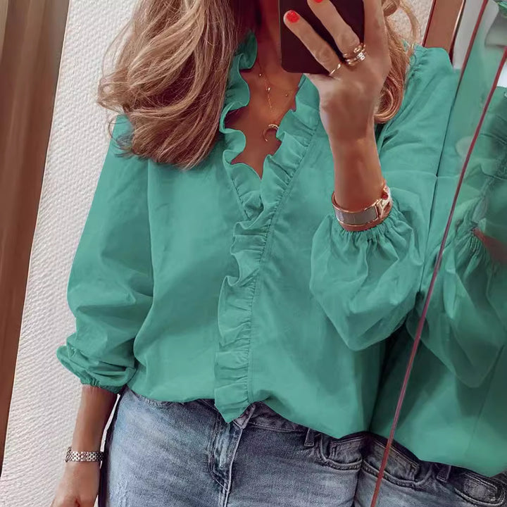 Blouse élégante pour femmes avec détail froncé Levoire