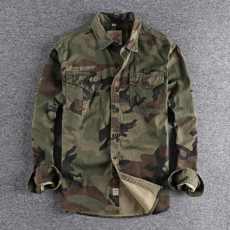 Levoire | Veste Rétro Camouflage Pour Hommes