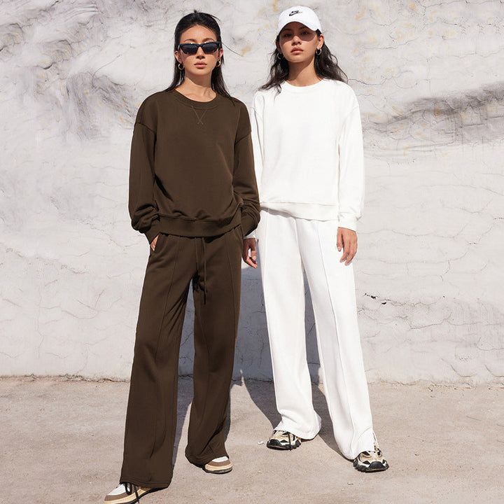 Levoire | Sweatshirt à manches longues confortable ensemble à deux pièces