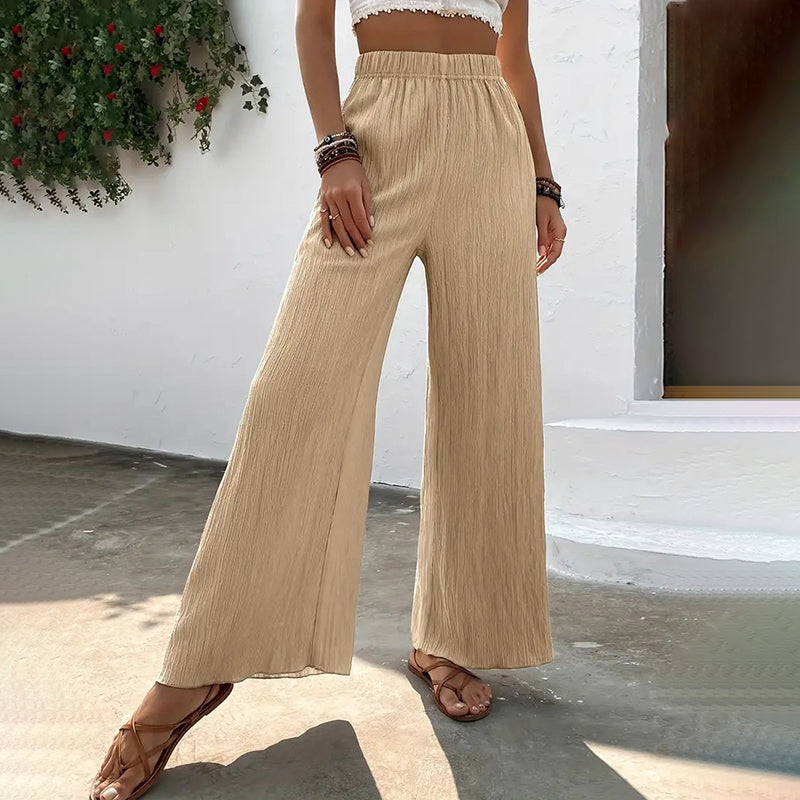 Levoire | Pantalon D'Été Élégant Et Léger Pour Femmes Avec Jambe Évasée