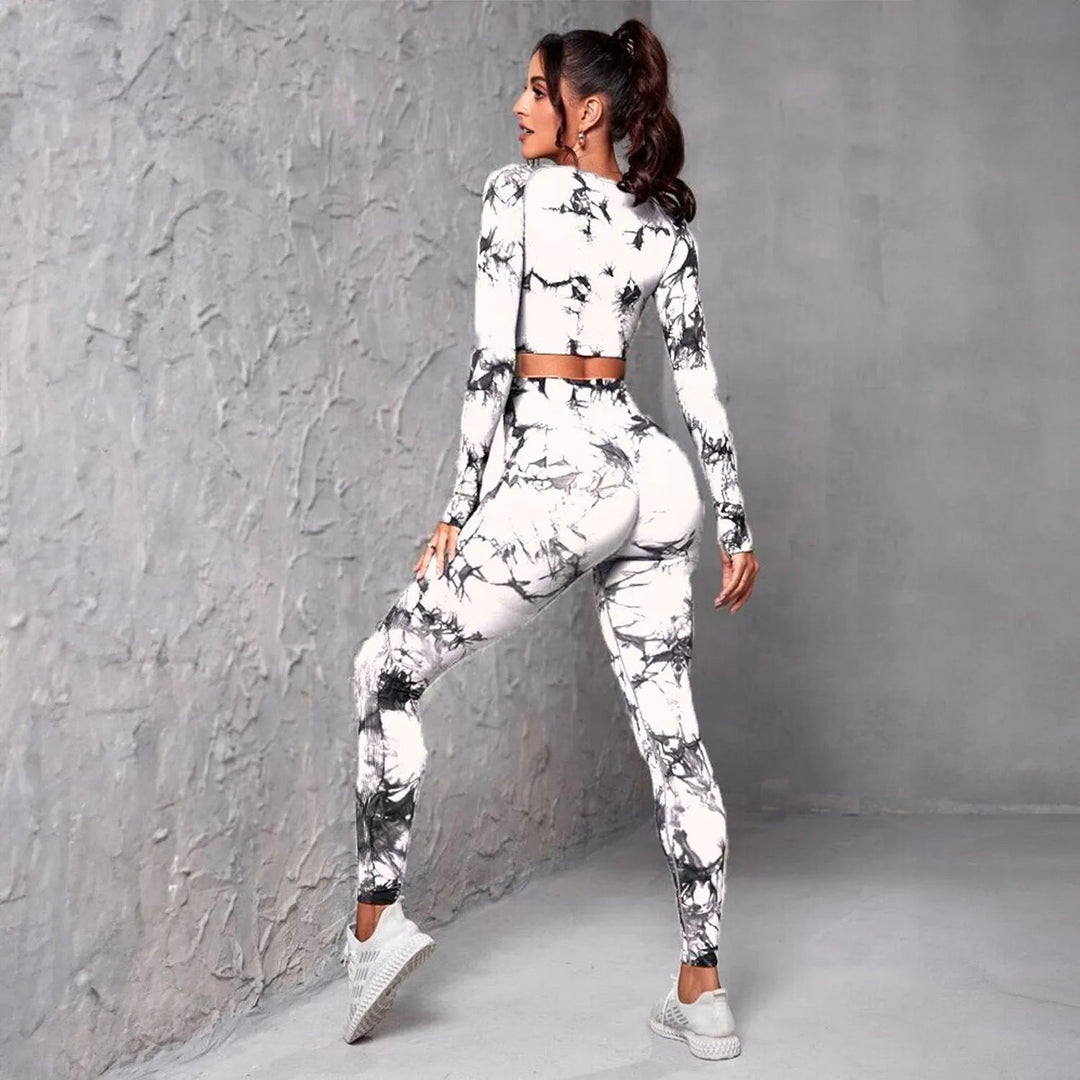 Levoire | Ensemble de fitness pour femmes : Confort et style pour un entraînement optimal Blanc