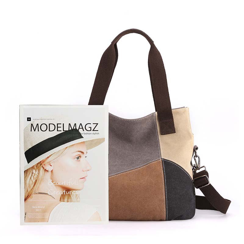 Levoire | Sac En Toile Contrasté