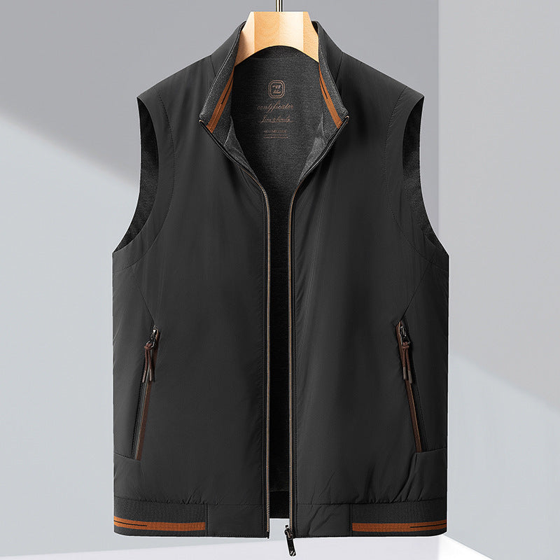 Levoire | Veste À Capuche Confortable Avec Poches Zippées Et Chaleur En Polaire Noir
