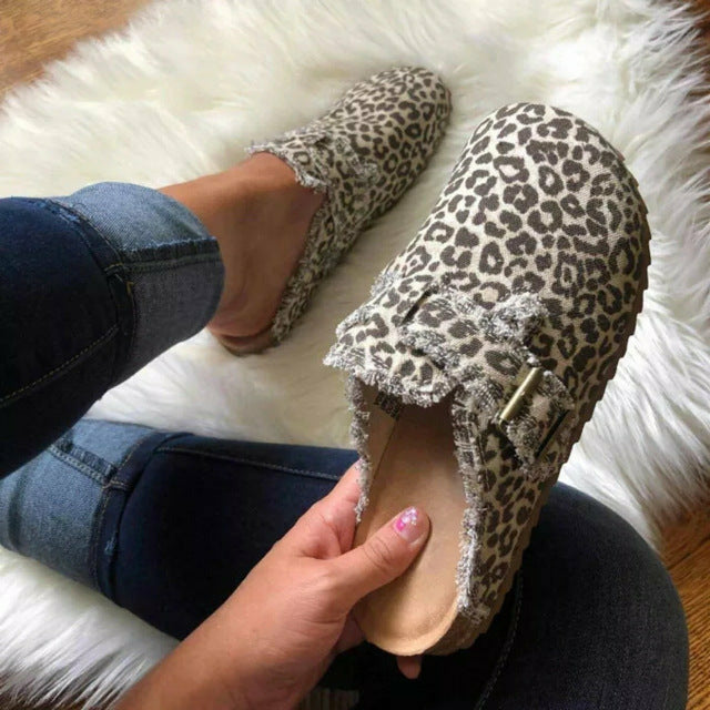Levoire | Pantoufles Avec Boucle Gris