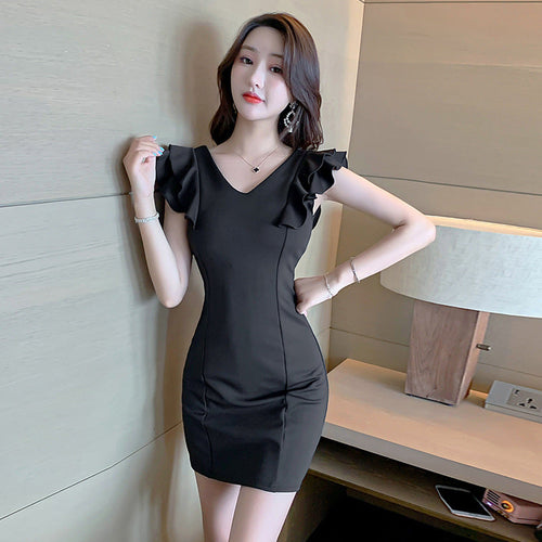 Levoire | Robe de bal Bodycon Élégante à volants