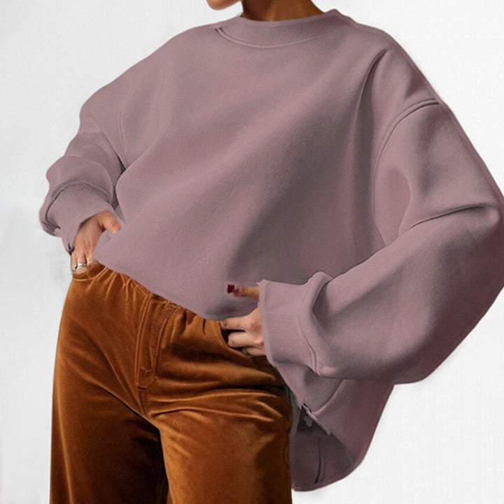 Sweatshirt surdimensionné pour femmes avec une coupe ample et un design décontracté Levoire