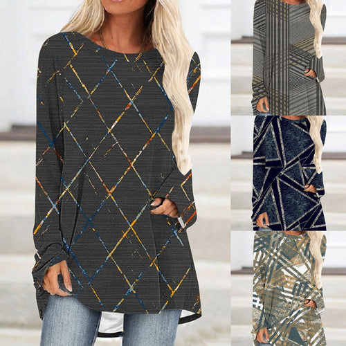 Levoire | Vente cha chaude Impression Raglan Sweat-shirt à manches longues