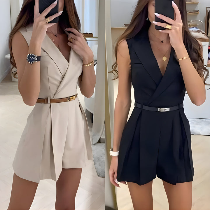Levoire | Combinaison Sans Manches Avec Décolleté En V Pour Femmes