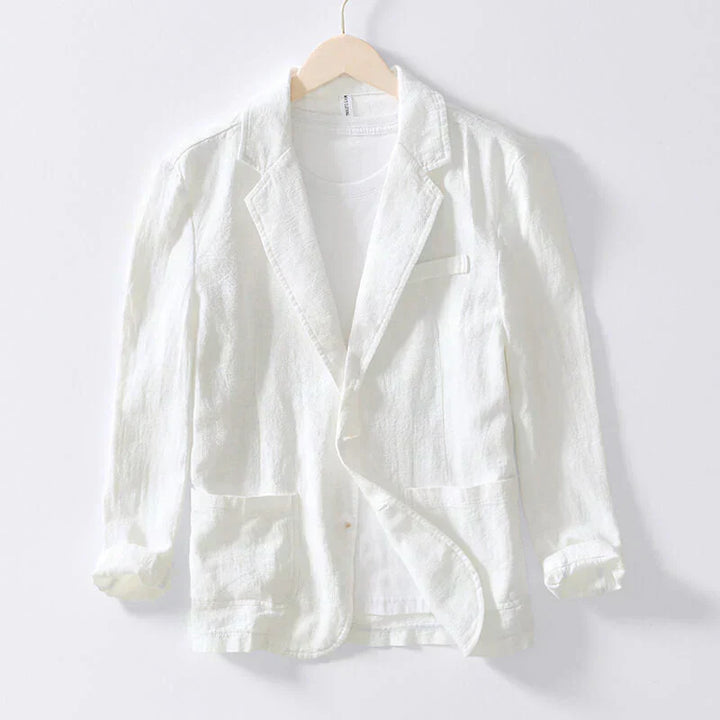 Levoire | Élégante Veste À Manches Longues Blanc