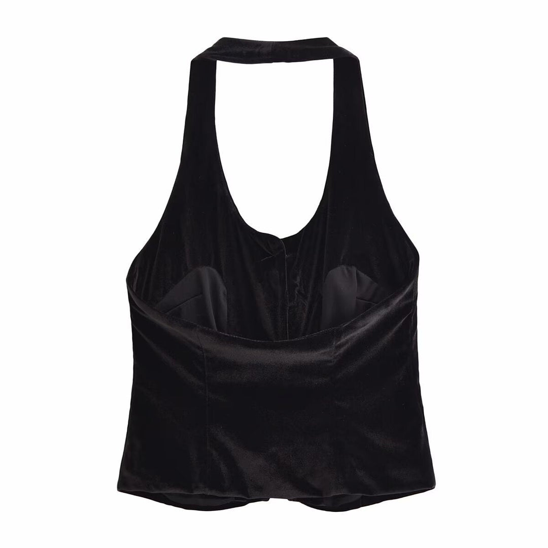 Levoire | Top à licou Halterneck top