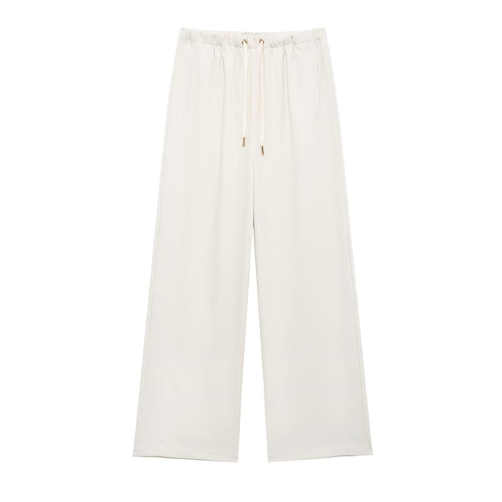 Levoire | Pantalons palazzo amples et décontractés Blanc