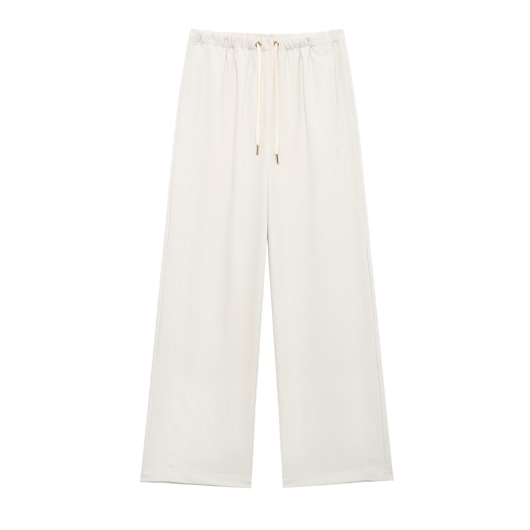 Levoire | Pantalons palazzo amples et décontractés Blanc