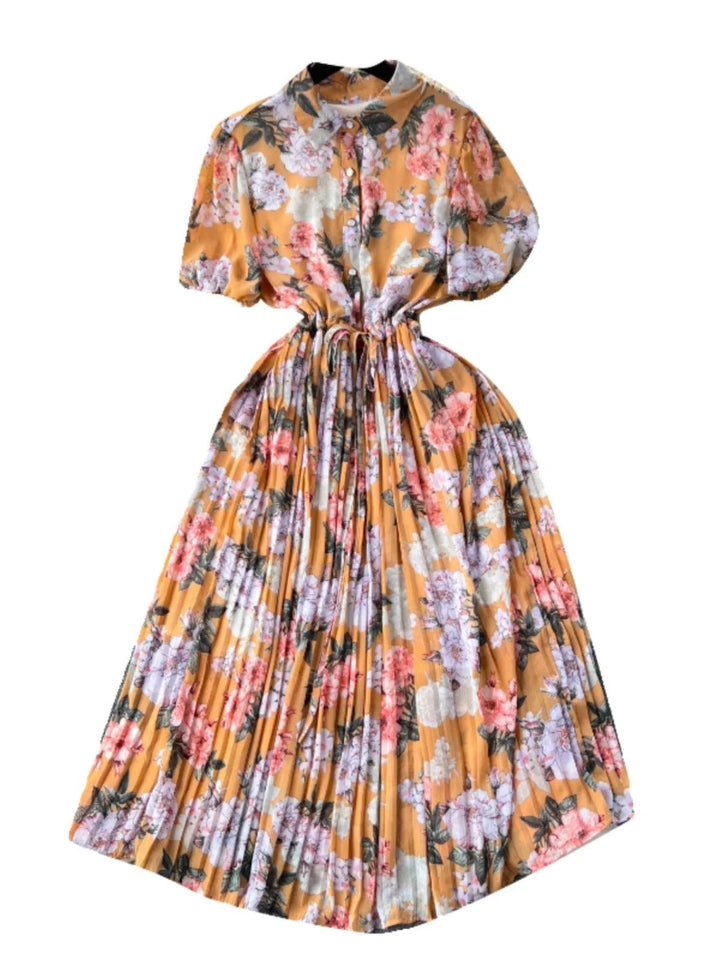 Levoire | Robe rétro française avec des rubans
