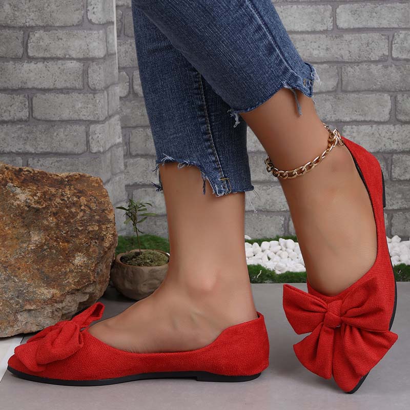 Levoire | Classiques Chaussures À Semelle Plate À Bout Pointu Et À Lacets Pour Femmes