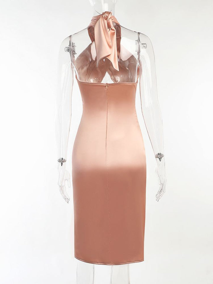 Levoire | Robe Fendue Sans Dos
