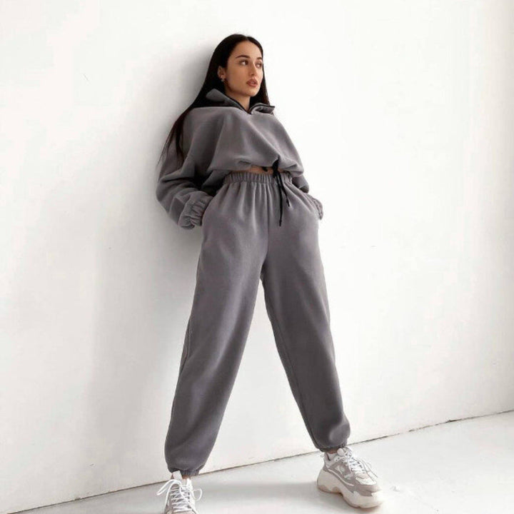 Levoire | V libre Col zippé Sweat-shirt Setti Gris