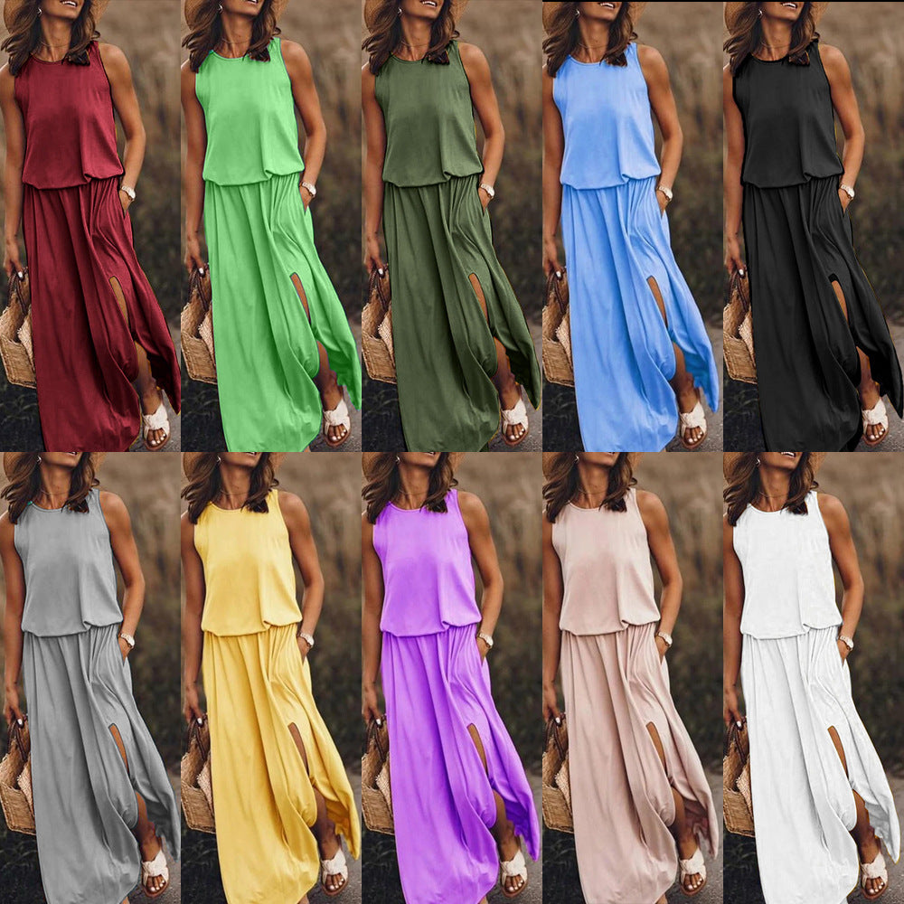 Levoire | Robe Rayée Unie Chic Hihaton