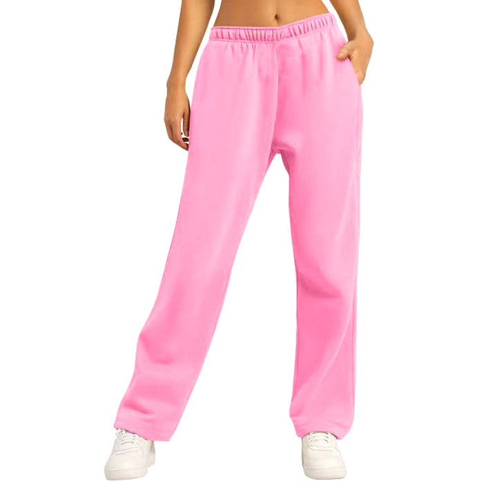 Pantalon décontracté pour femmes avec taille élastique et coupe ample Levoire