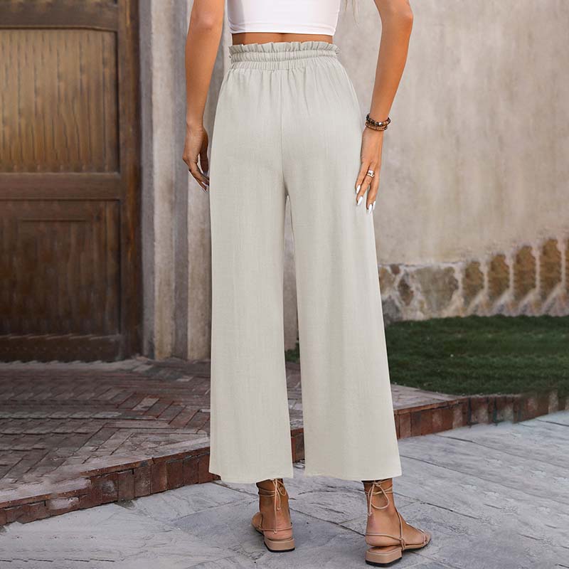 Levoire | Pantalon Décontracté De Couleur Unie