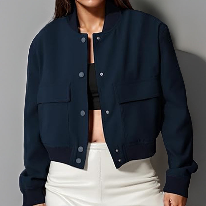 Veste Bomber imprimée artistique pour femmes Levoire